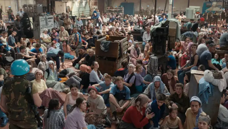 Scena iz filma Quo Vadis Aida