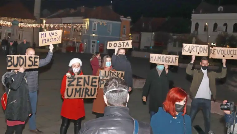 Tuzla mamografi protesti