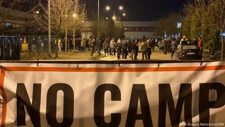 Bihac migranti protesti