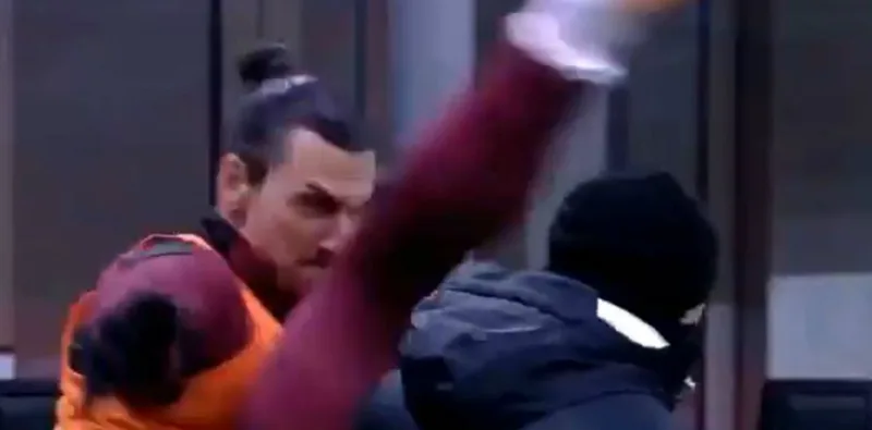 Zlatan zagrijavanje