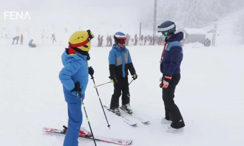 Skijanje djeca