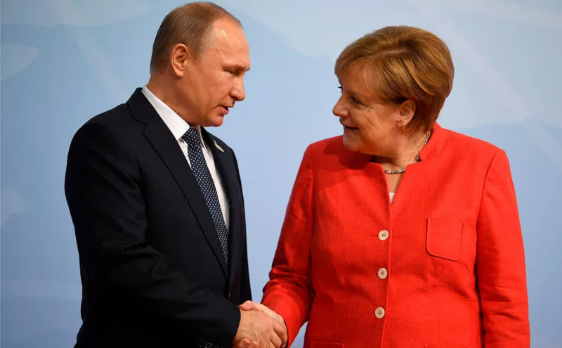 Putin merkel