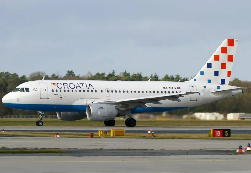Croatia Airlines zrakoplov