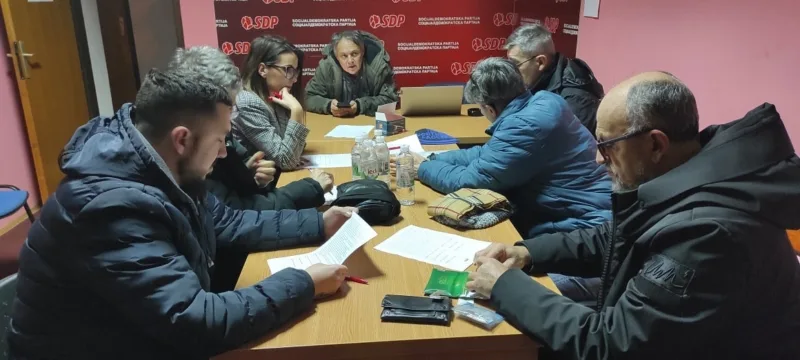 Sdp mostar sastanak