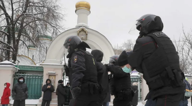 Rusija protest