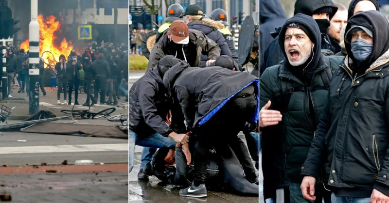 Nizozemska protesti