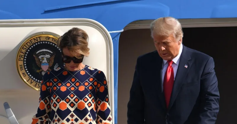 Trump melanija