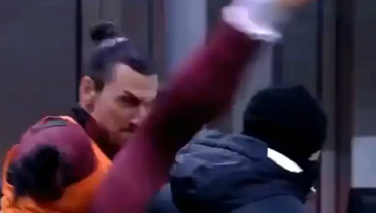 Zlatan zagrijavanje