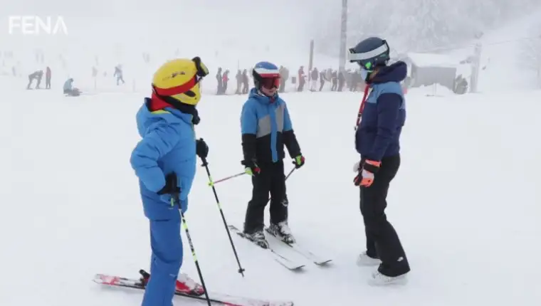 Skijanje djeca