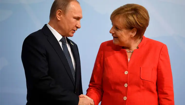 Putin merkel