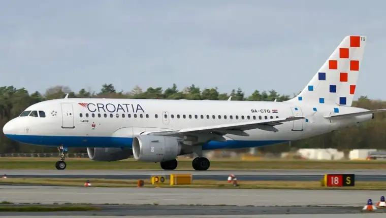 Croatia Airlines zrakoplov