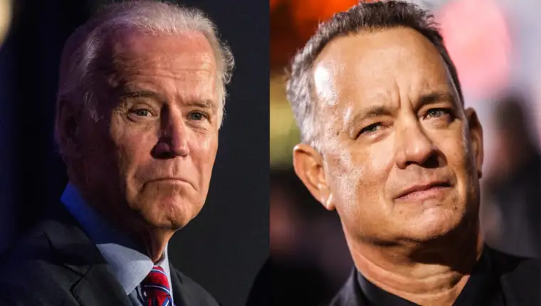 Tom hanks joe biden