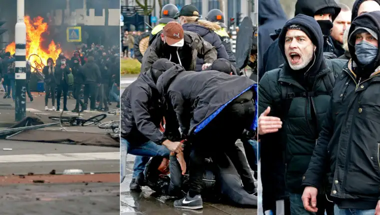 Nizozemska protesti
