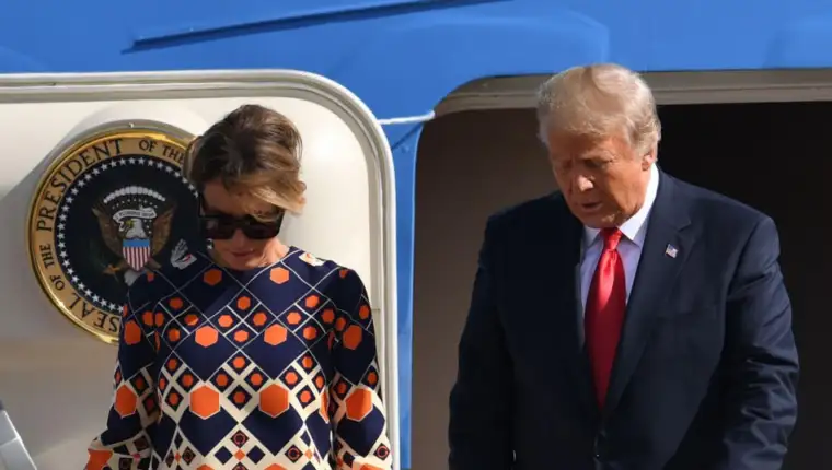 Trump melanija