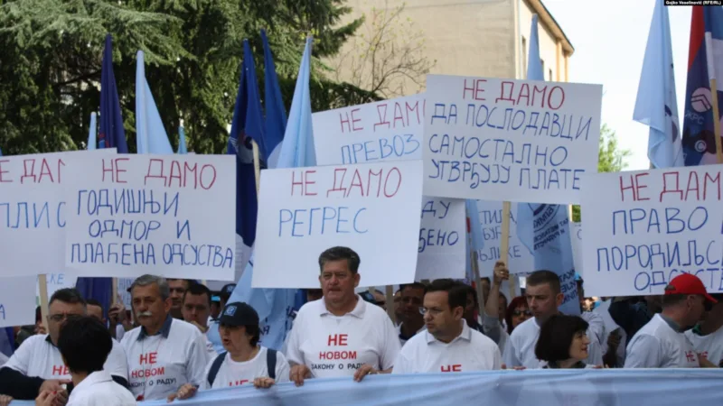 Protesti radnici