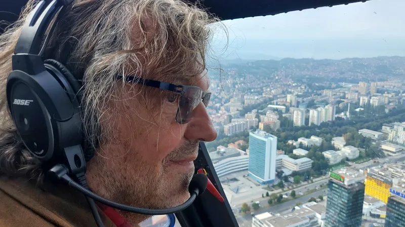 Kusturica helikopter