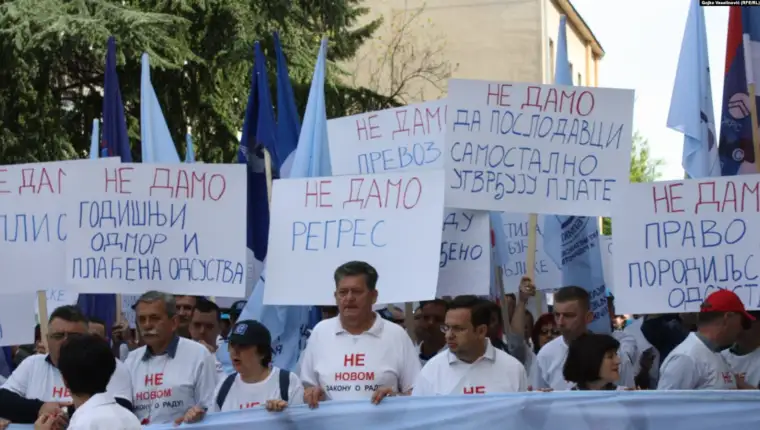 Protesti radnici