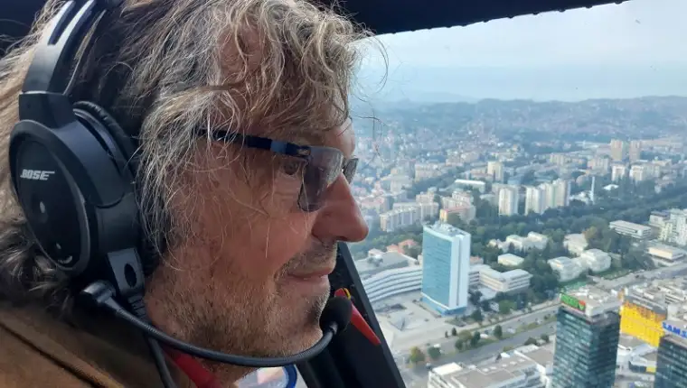 Kusturica helikopter