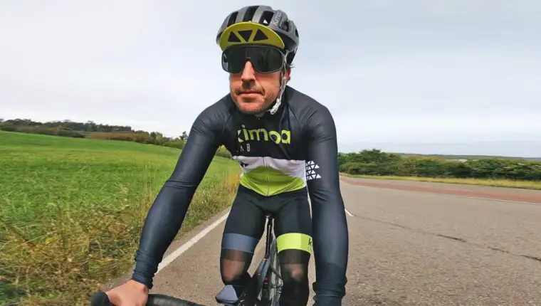 Fernando alonso bicicleta