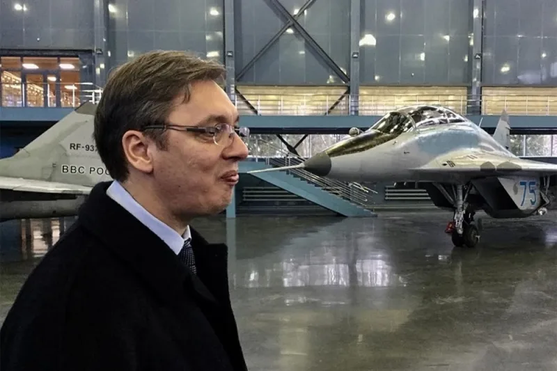 Vucic avion