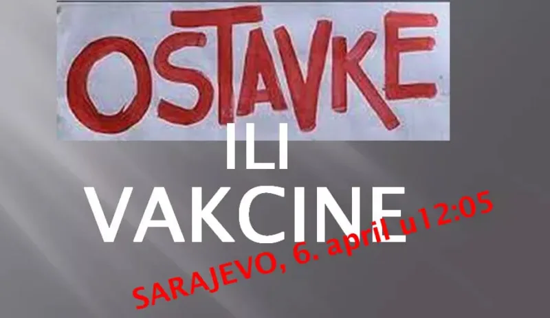 Najava protesta