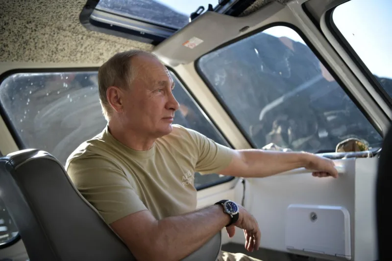 Putin u sibiru