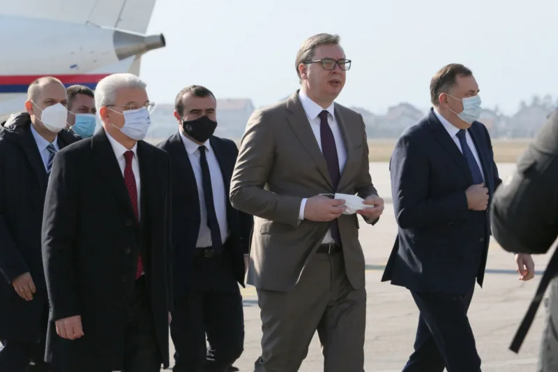 dzaferovic, vucic, dodiik sarajevo fena