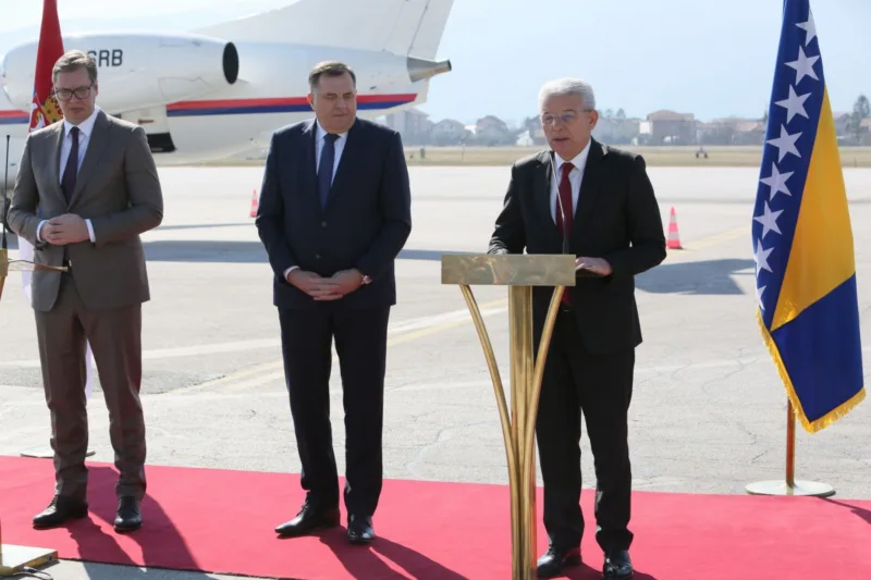 vucic dodik dzaferovic sarajevo fena