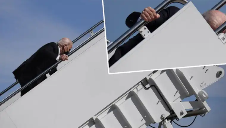 Biden pad avion