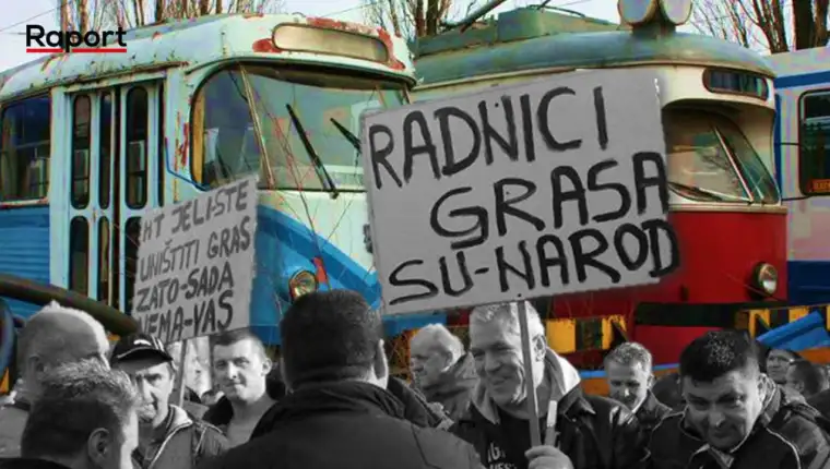 Gras protesti haos