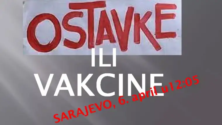 Najava protesta