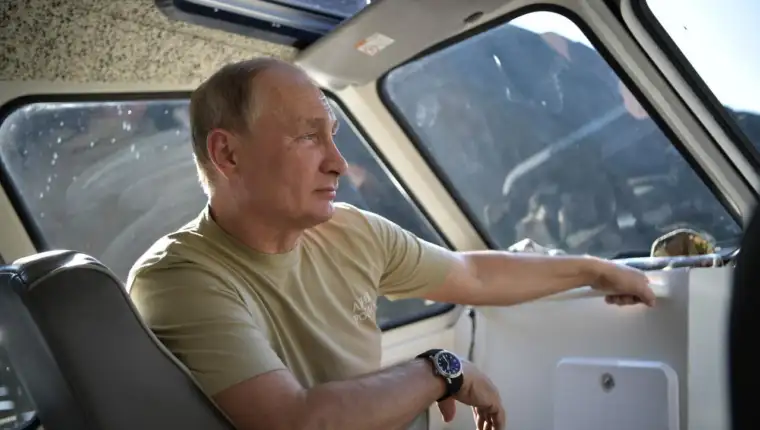 Putin u sibiru