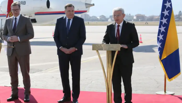 vucic dodik dzaferovic sarajevo fena
