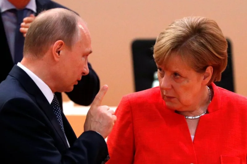 Putin merkel