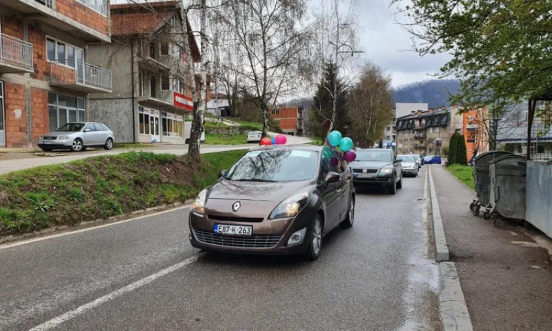Protestna voznja Gorazde