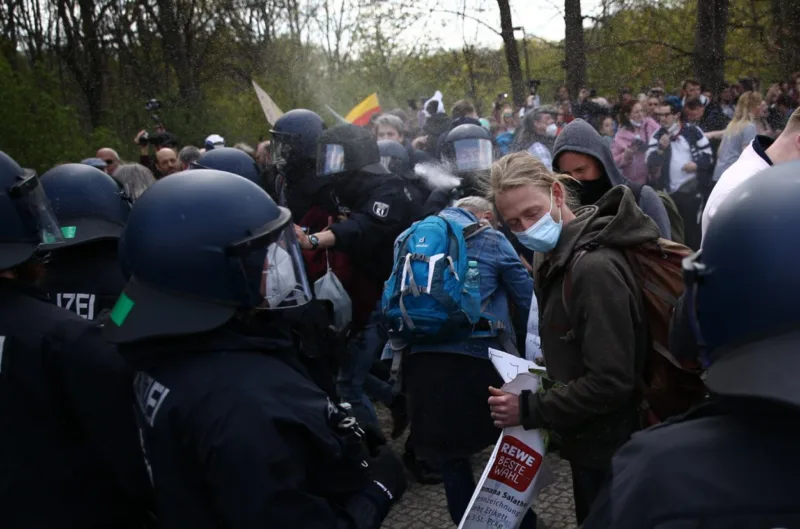 Protesti berlin