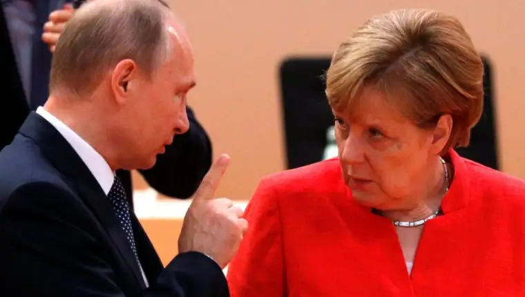 Putin merkel