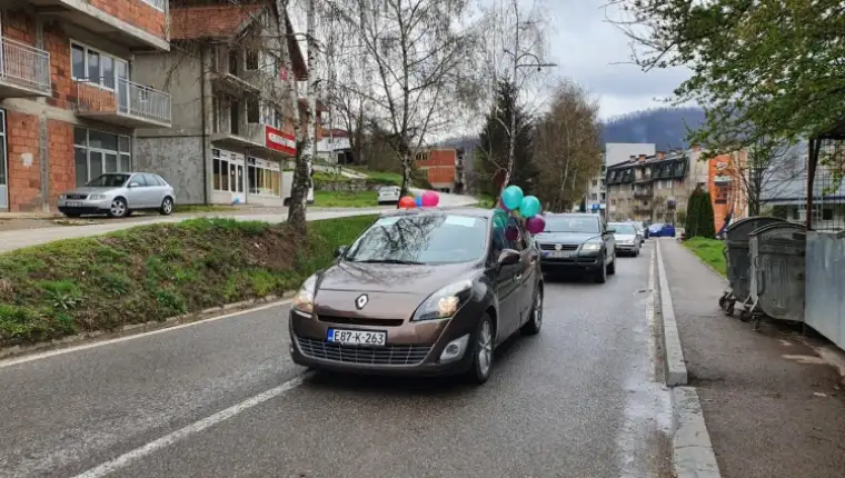 Protestna voznja Gorazde