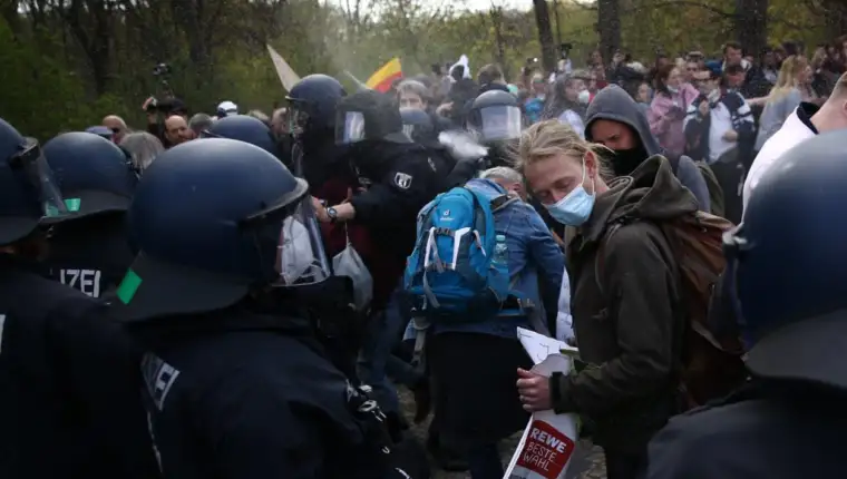 Protesti berlin