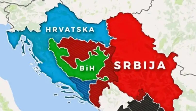 Mapa podjela bih