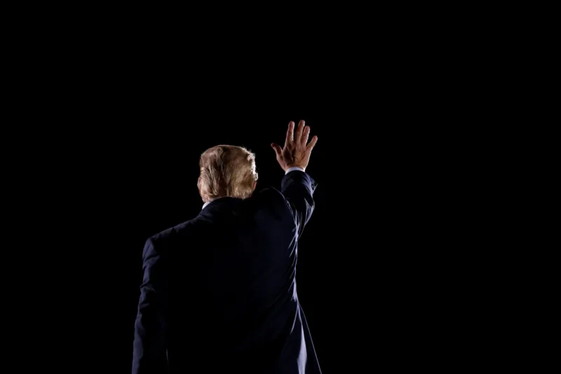 Trump ledja