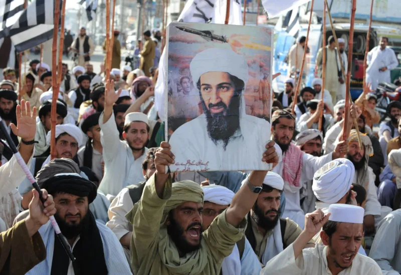 Bin laden protesti