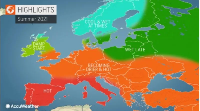ljeto prognoza