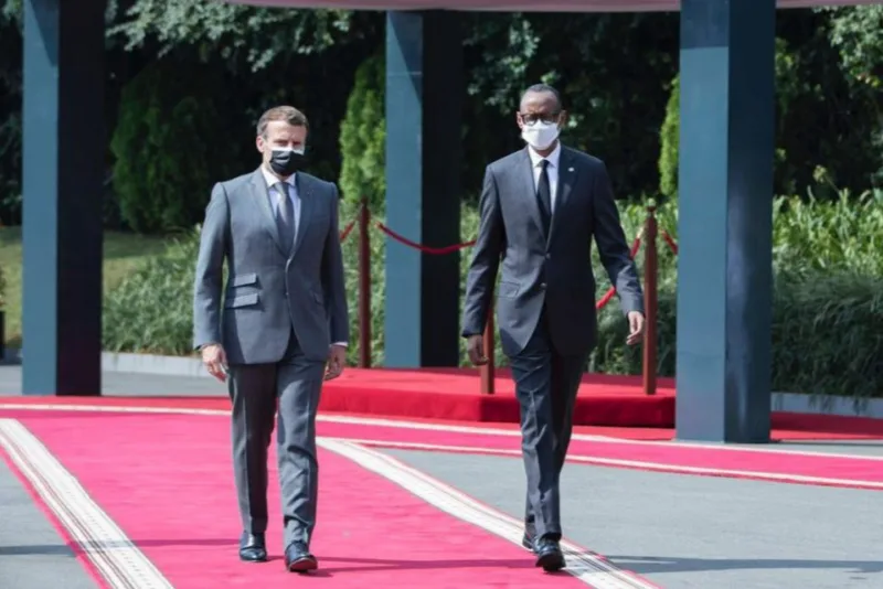 Macron ruanda