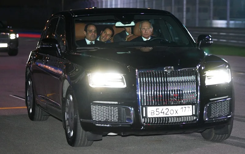 Egyptian President Abdel Fattah al-Sisi visits Russia