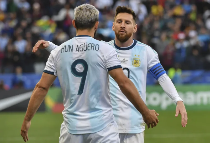 Aguero messi