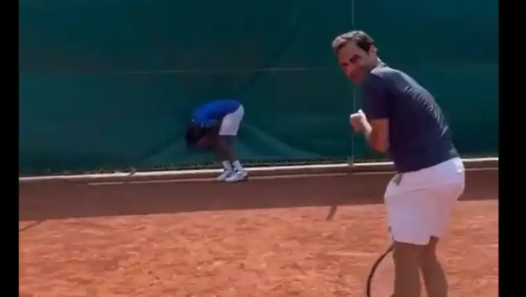 federer smijeha