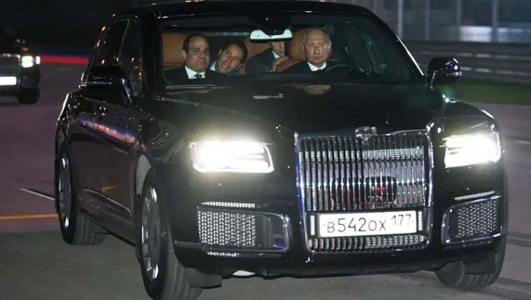 Egyptian President Abdel Fattah al-Sisi visits Russia