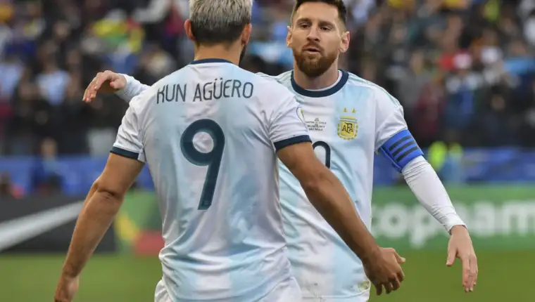 Aguero messi
