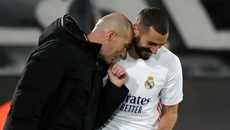 Zidane i benzema